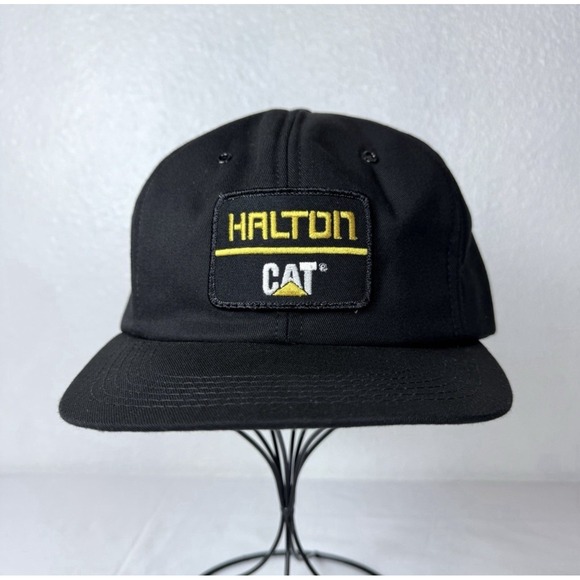 Halton Cat SnapBack Cap CYRK Hat Adjustable Vintage USA Caterpillar Outdoor - Picture 1 of 8